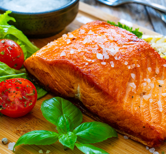 salmon ready to cook