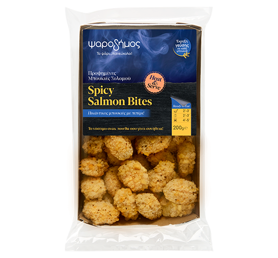 ready to eat spicy salmon bites pepper